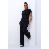 Blusa Moletom Gola Careca Atacado Feminina Revanche Amalfi Preto