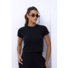 Blusa Moletom Gola Careca Atacado Feminina Revanche Amalfi Preto