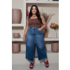 Blusa Curvy Alça Larga Atacado Feminina Revanche Pallantia Marrom
