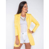 Blazer Atacado Max Feminino Revanche Berna Amarelo Frente