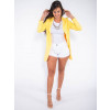 Blazer Atacado Max Feminino Revanche Berna Amarelo Look