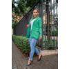 Blazer de Bandagem Atacado Feminina Revanche Rutana Verde
