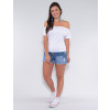 Blusa Ampla Atacado Feminina Revanche Francina Branco Look