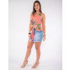 Blusa Atacado Alcinha Feminina Revanche Chantilly Rosa Corpo