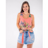 Blusa Atacado Alcinha Feminina Revanche Chantilly Rosa