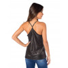 Blusa Atacado Cirre Feminino Revanche Siracusa Preto Costas