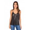 Blusa Atacado Cirre Feminino Revanche Siracusa Preto Frente