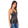 Blusa Atacado Cirre Feminino Revanche Siracusa Preto Lateral