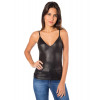 Blusa Atacado Cirre Feminino Revanche Virginia B Preto Palito Frente