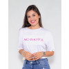 Blusa Atacado Cropped Feminino Revanche No Photos Branco Frente