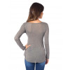 Blusa Atacado Feminino Revanche Quigali Mescla Costas