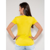 Blusa Atacado Tigre Feminina Revanche Fantina Amarelo Costas