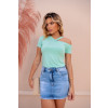 Blusa Com Detalhe de Tiras Atacado Feminina Revanche Itaúna Verde