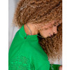 Blusa De Tricot Manga Bufante Atacado Feminina Revanche Delci Bandeira