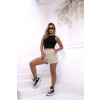 Blusa Regata Cava Assimétrica Atacado Feminino Revanche Bédar Preto