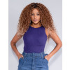 Blusa Tricot Atacado Feminina Revanche Kayla Roxo Frente