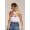 Blusa Alças Transpassadas Atacado Feminina Revanche Redueña Branco
