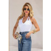Blusa Alças Transpassadas Atacado Feminina Revanche Redueña Branco
