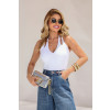 Blusa Alças Transpassadas Atacado Feminina Revanche Redueña Branco