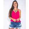 Blusinha Atacado Alcinha Feminina Revanche Acra Rosa Frente 2