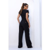 Calça Moletom Cos Com Elastico Atacado Feminino Revanche Urabá preto