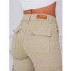 Calça cropped color com bolso cargo atacado feminina Revanche Idrija Verde