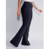 Calça Flare Bandagem Atacado Feminina Revanche Ana Giulia Preto