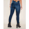 Calça Jeans Atacado Cigarrete Feminina Revanche Doa  Costas