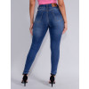 Calça Jeans Atacado Cigarrete Feminina Revanche Nicoli Azul