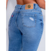 Calça Jeans Atacado Cropped Feminina Revanche Bella