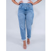 Calça Jeans Atacado Mom Feminina Revanche Ana Beatriz Frente