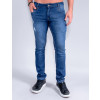 Calça Jeans Atacado Reta Masculina Revanche Germano Azul Detalhe Frente