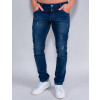Calça Jeans Atacado Reta Masculina Revanche Thiago Azul Detalhe Frente