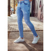 Calça Jeans Atacado Skinny Masculina Revanche Eros Azul Lateral