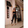 Calça jeans black modeladora com pedraria atacado feminina Revanche Conchal