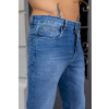 Calça Jeans Regular Com Cós Estampado Atacado Masculina Revanche Zinder Azul