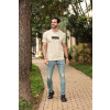 Calça Jeans Regular Com Elastano Atacado Masculina Revanche Prenestino Azul
