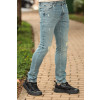 Calça Jeans Regular Com Elastano Atacado Masculina Revanche Prenestino Azul