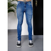 Calça Jeans Skinny Atacado Masculina Revanche Serres Azul