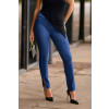 Calça Jeans Skinny Com Barra A Fio e Abertura Atacado Feminina Revanche Palmela Azul