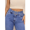 Calça Jeans Skinny Com Cinto Atacado Feminina Revanche Merlo Azul