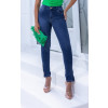 Calça Jeans Skinny Com Zíper Na Barra Atacado Feminina Revanche Rubineia