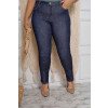 Calça jeans skinny com zíper na barra curvy atacado feminina Revanche Fredericia Unica