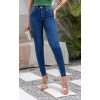 Calça jeans skinny empina bumbum atacado feminina Revanche Senafe Azul