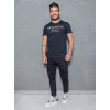 Calça jogger com bolso lateral atacado masculina Revanche Randers Preto