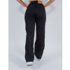 Calça Sarja Atacado Wide Leg Feminina Revanche Veridiana Preto Costas 