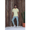 Calça Skinny Jeans Com Cós Bordado Atacado Masculina Revanche Tarso Azul