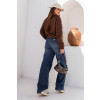 Calça Jeans Reta Bolso Quadrado Com Lapela Atacado Feminino Revanche Mátrica Unica