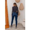 Calça Jeans Skinny Com Bolso Embutido Atacado Feminino Revanche Bradford Azul