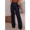 Calça Jeans Wide Leg Bolso Faca e Barra Normal Atacado Feminina Revanche Juncária